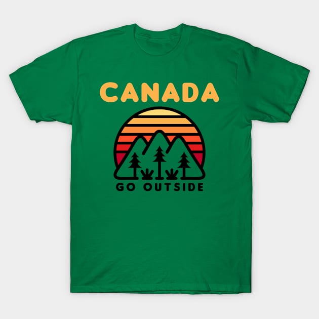 Canada T-Shirt by JKFDesigns